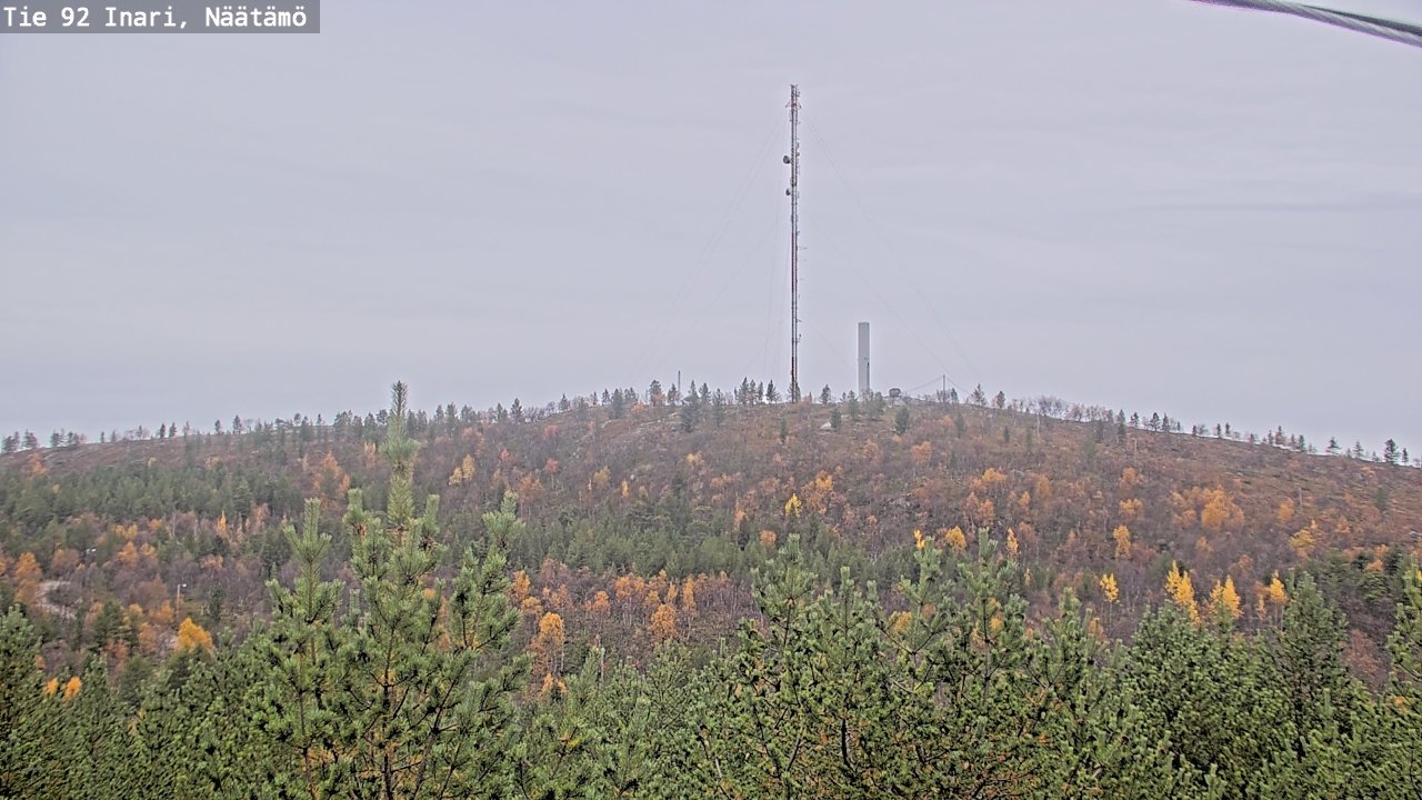 Kelikamerat Kuva Tie 92 Inari, Näätämö, Inari, Lappi