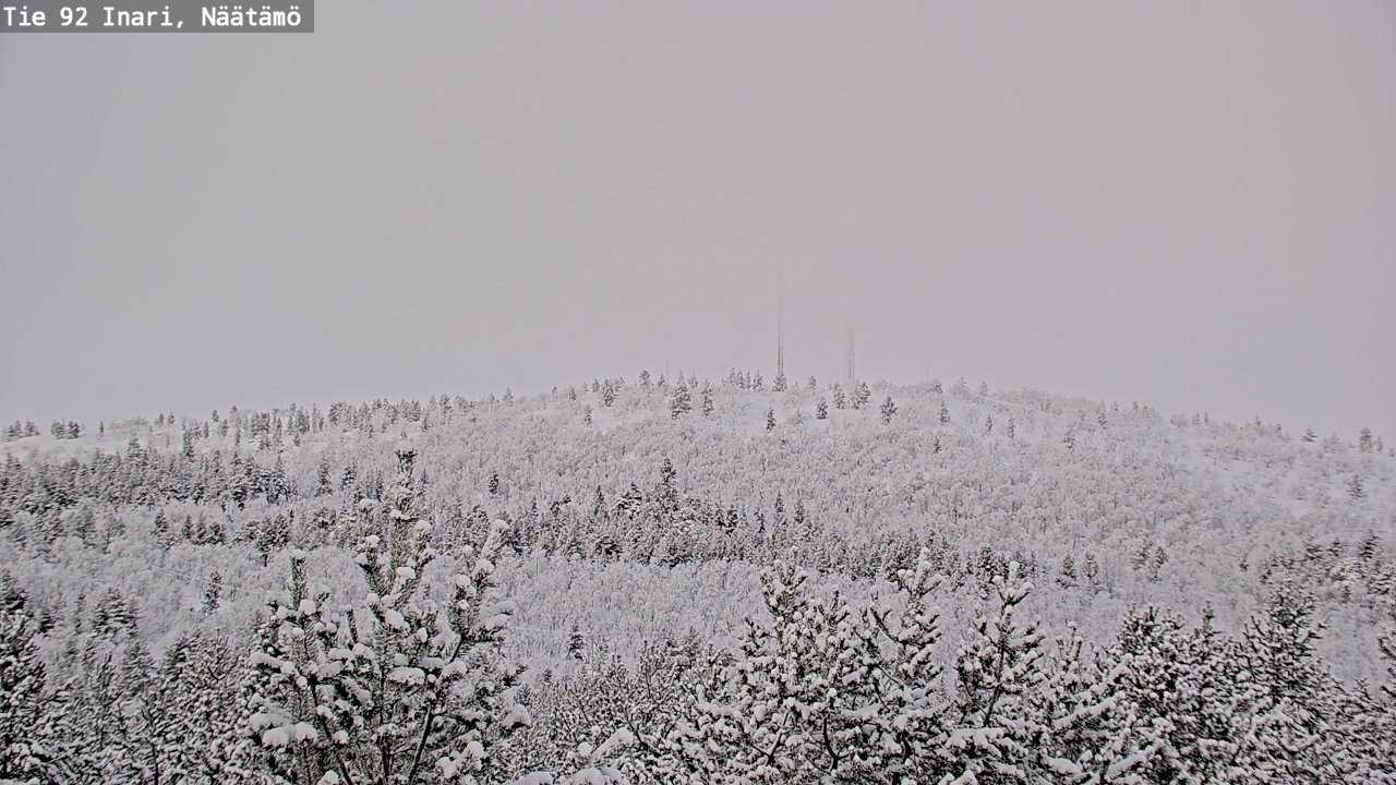 Kelikamerat Kuva Tie 92 Inari, Näätämö, Inari, Lappi
