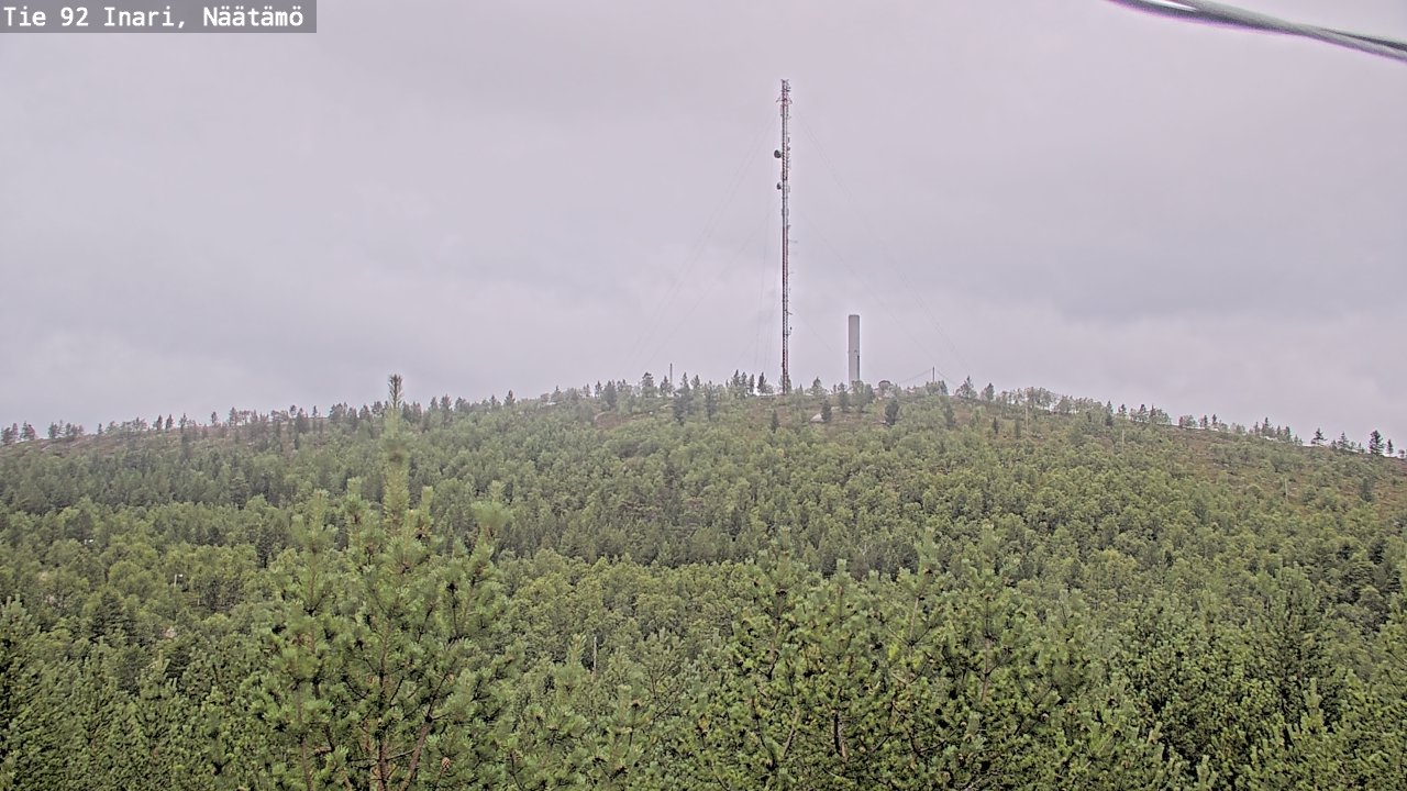 Kelikamerat Kuva Tie 92 Inari, Näätämö, Inari, Lappi