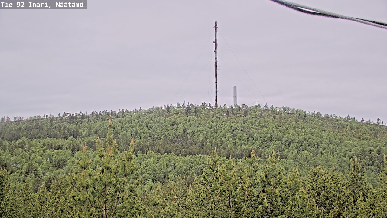 Kelikamerat Kuva Tie 92 Inari, Näätämö, Inari, Lappi