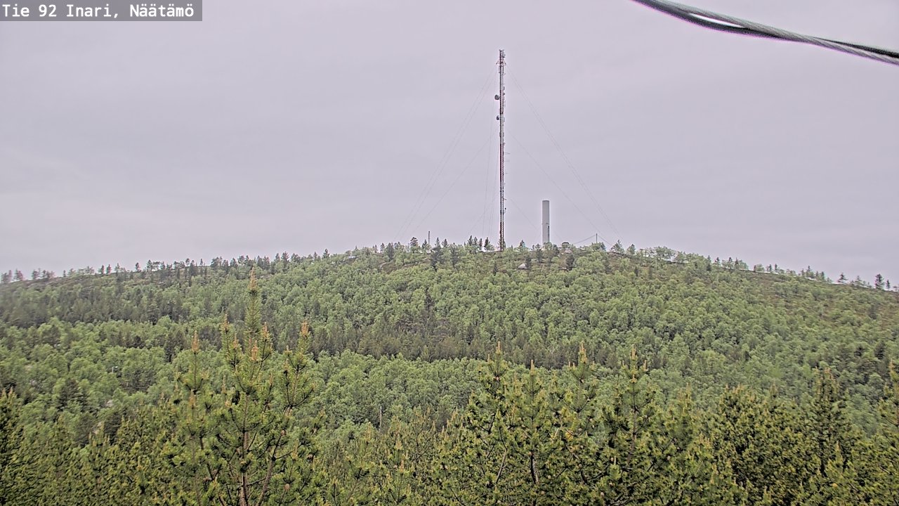 Kelikamerat Kuva Tie 92 Inari, Näätämö, Inari, Lappi