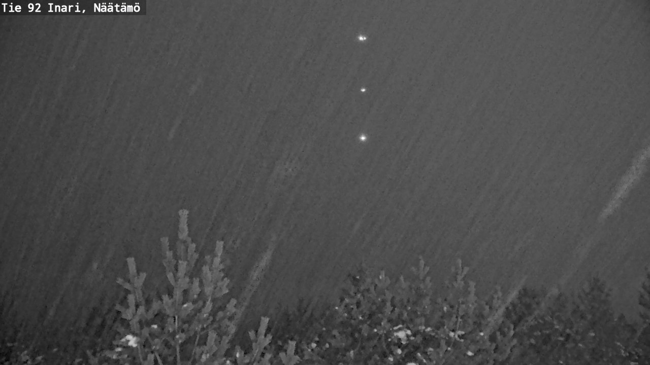 Weather Camera Image Väg 92 Enare, Näätämö, Inari, Lappi