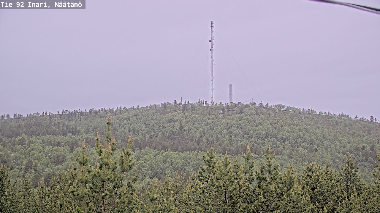 Kelikamerat Kuva Tie 92 Inari, Näätämö, Inari, Lappi