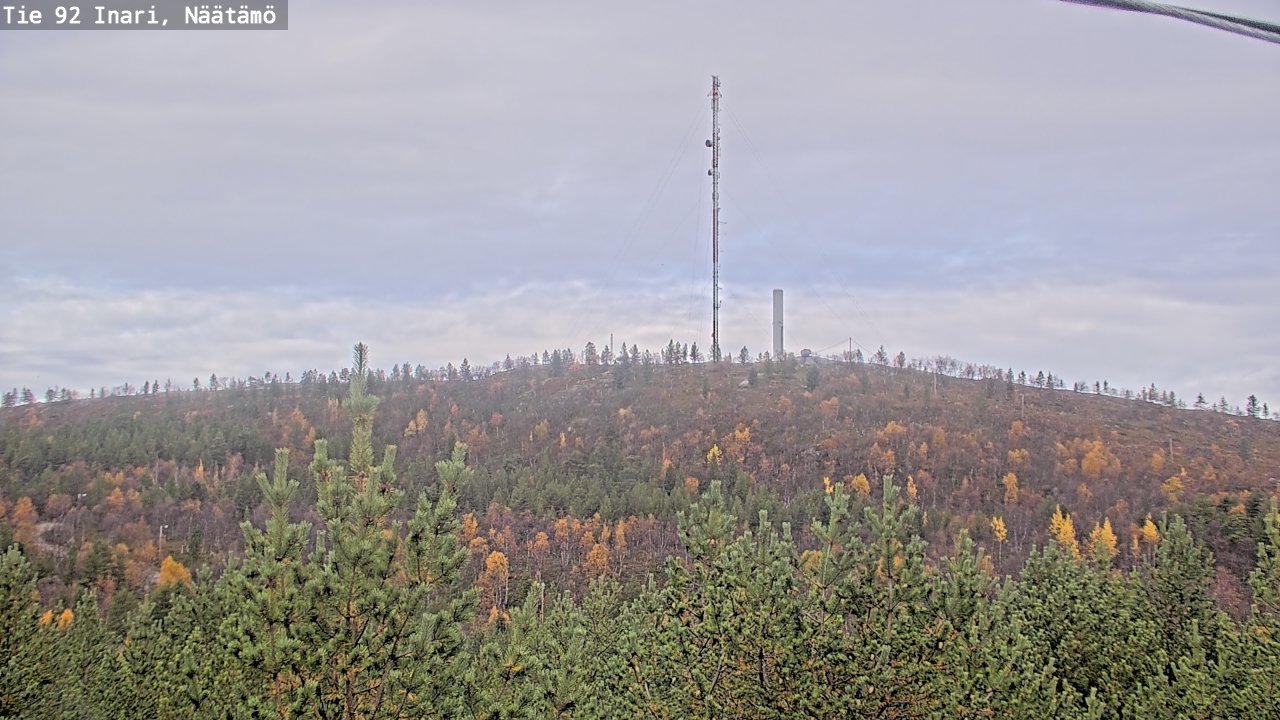 Kelikamerat Kuva Tie 92 Inari, Näätämö, Inari, Lappi