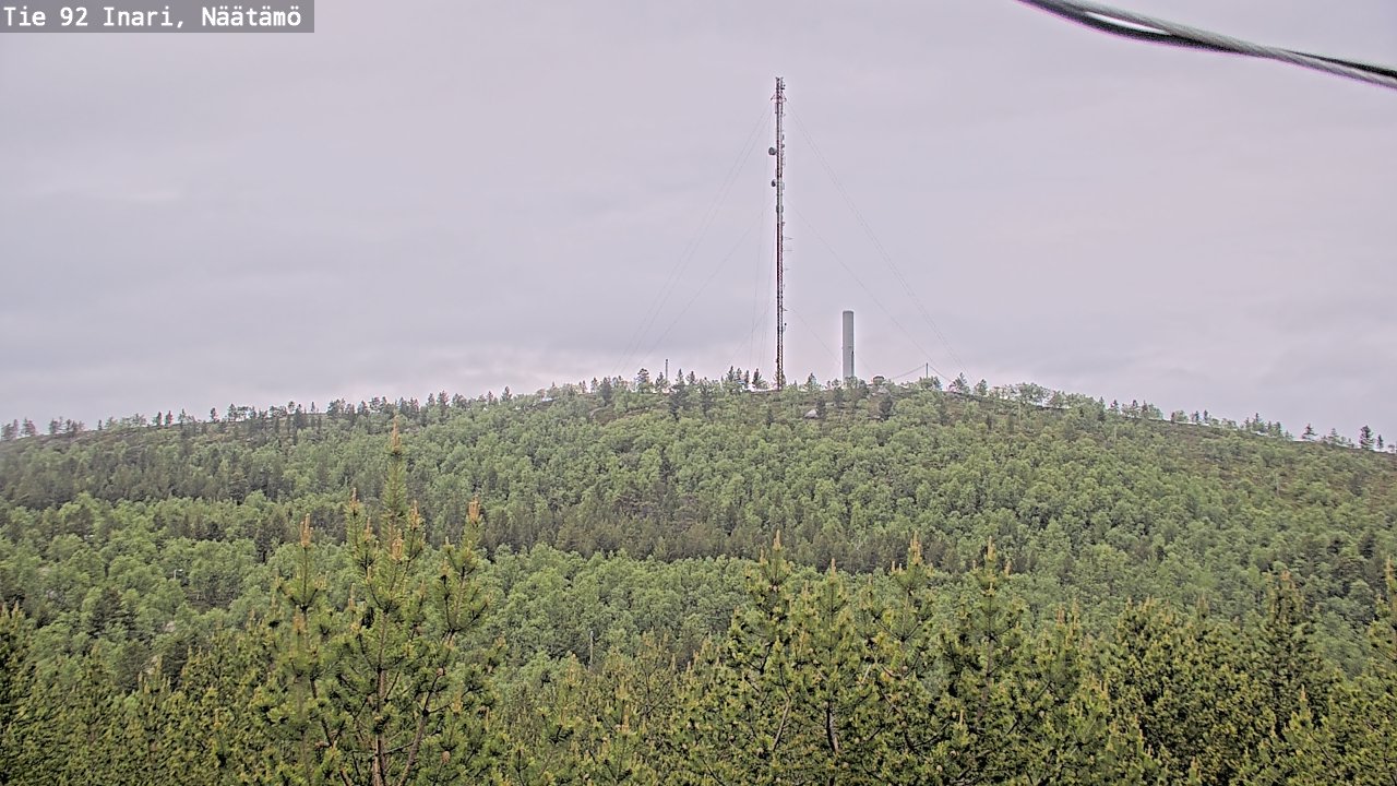 Kelikamerat Kuva Tie 92 Inari, Näätämö, Inari, Lappi