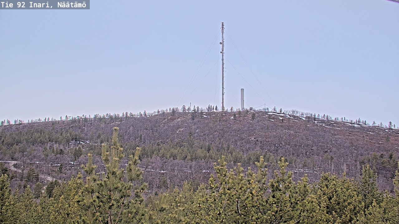 Kelikamerat Kuva Tie 92 Inari, Näätämö, Inari, Lappi