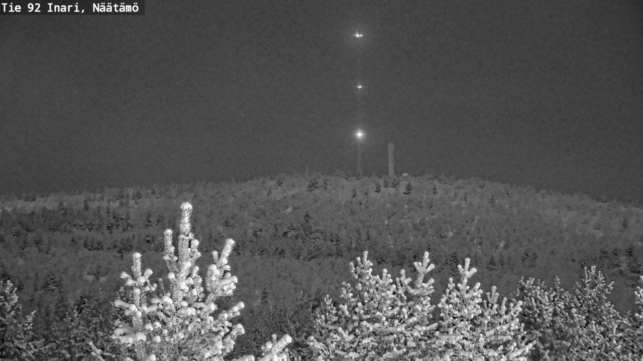 Kelikamerat Kuva Tie 92 Inari, Näätämö, Inari, Lappi