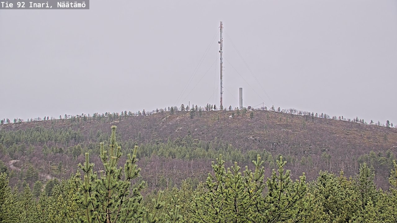 Kelikamerat Kuva Tie 92 Inari, Näätämö, Inari, Lappi