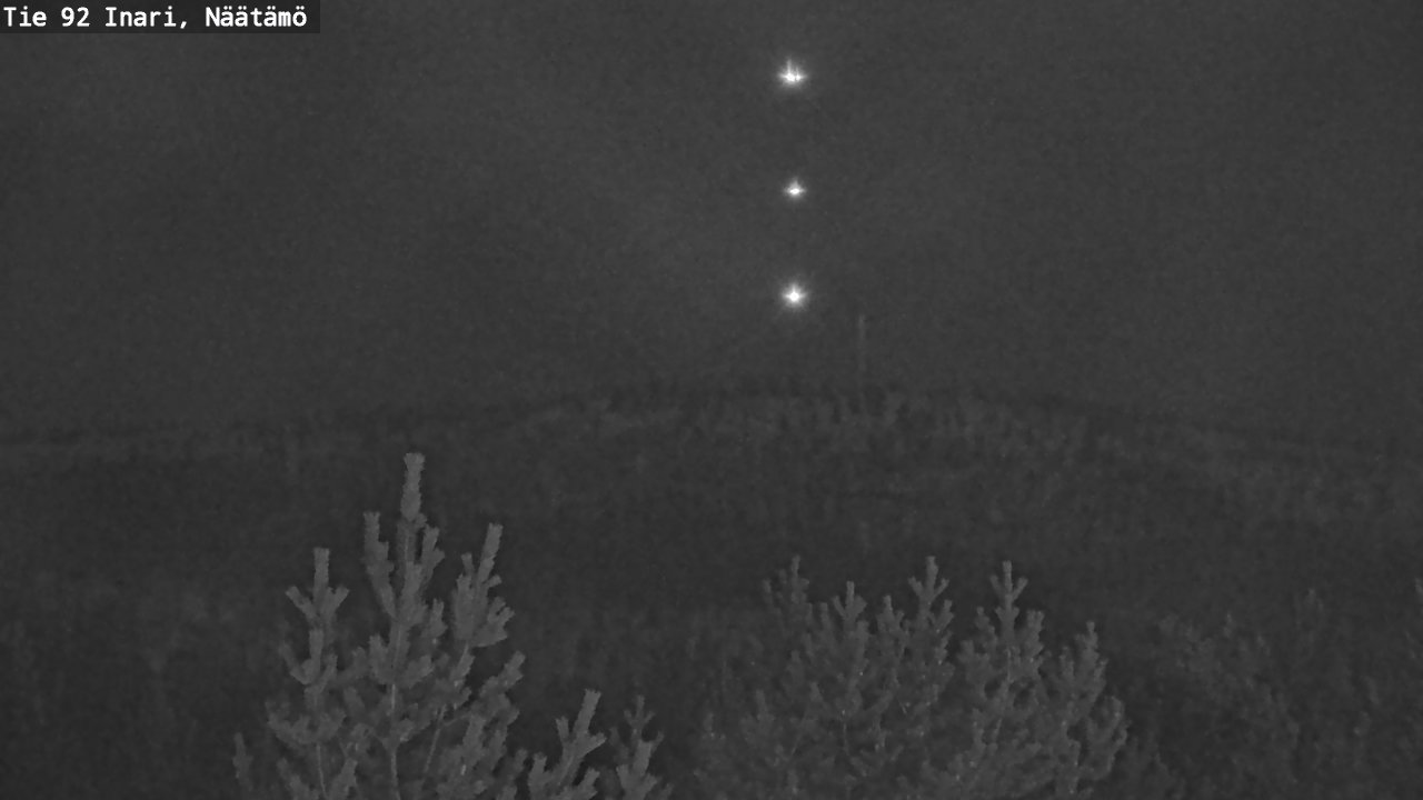 Kelikamerat Kuva Tie 92 Inari, Näätämö, Inari, Lappi