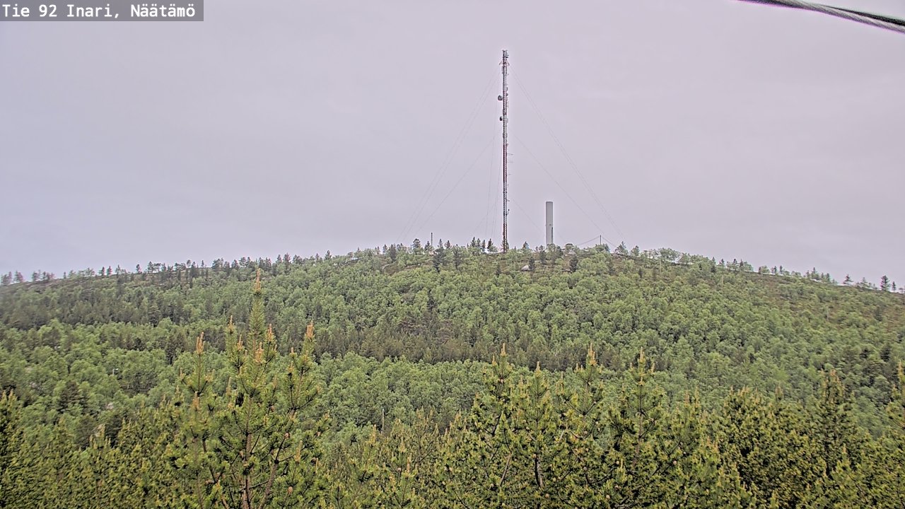 Kelikamerat Kuva Tie 92 Inari, Näätämö, Inari, Lappi