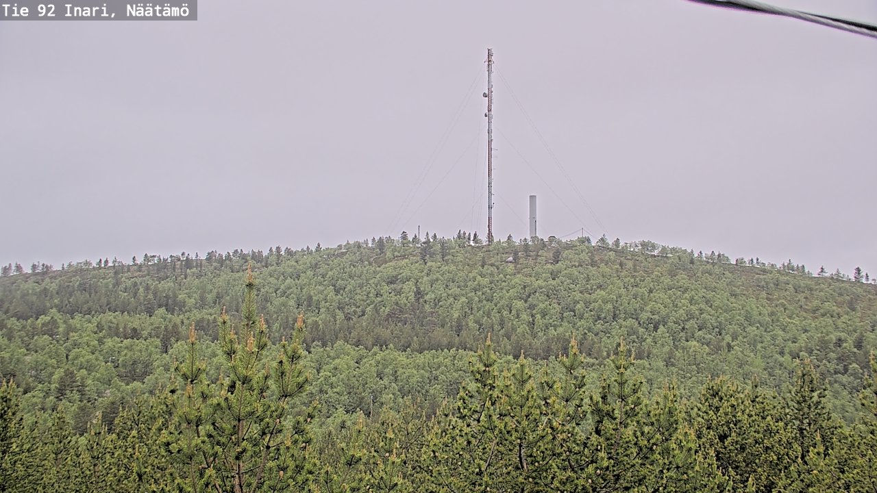 Kelikamerat Kuva Tie 92 Inari, Näätämö, Inari, Lappi