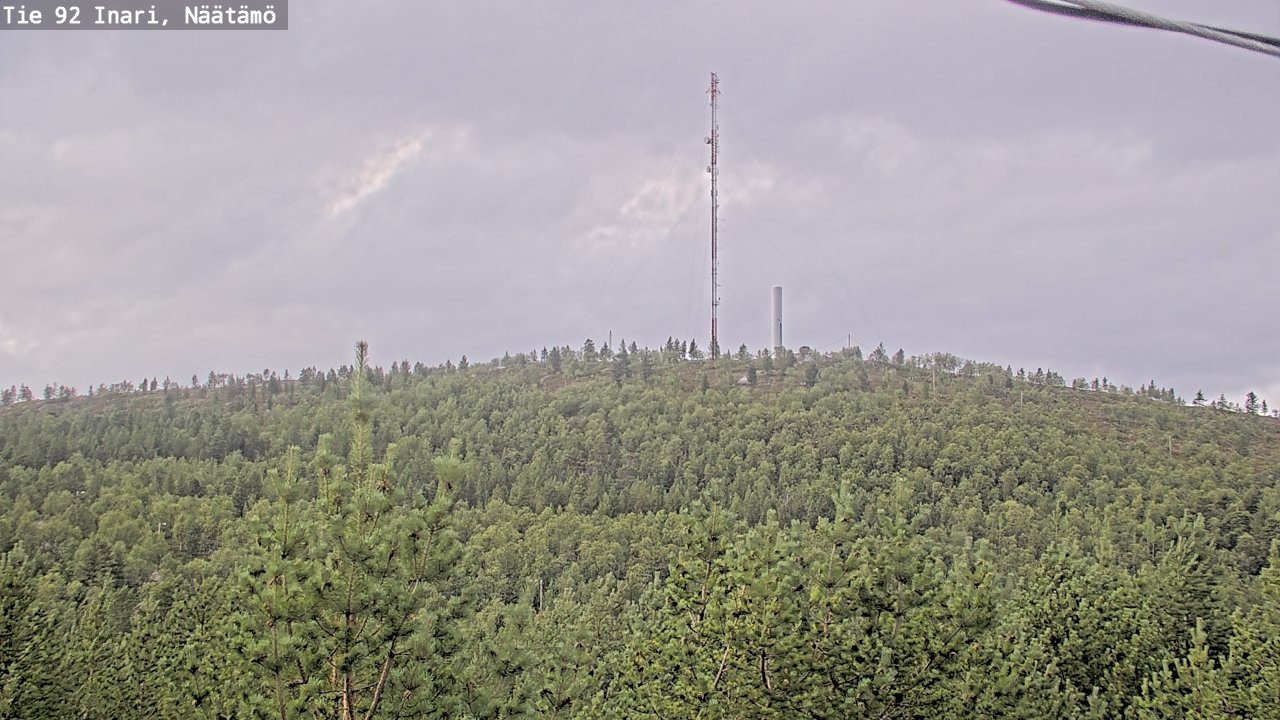 Kelikamerat Kuva Tie 92 Inari, Näätämö, Inari, Lappi