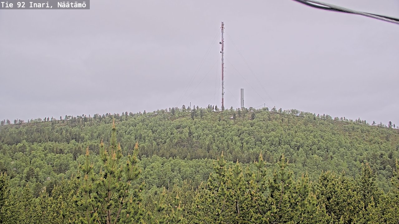 Kelikamerat Kuva Tie 92 Inari, Näätämö, Inari, Lappi