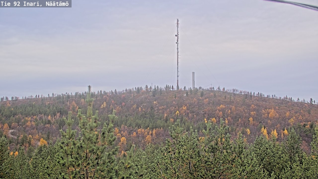 Kelikamerat Kuva Tie 92 Inari, Näätämö, Inari, Lappi