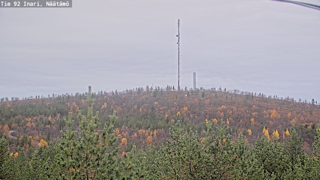 Kelikamerat Kuva Tie 92 Inari, Näätämö, Inari, Lappi