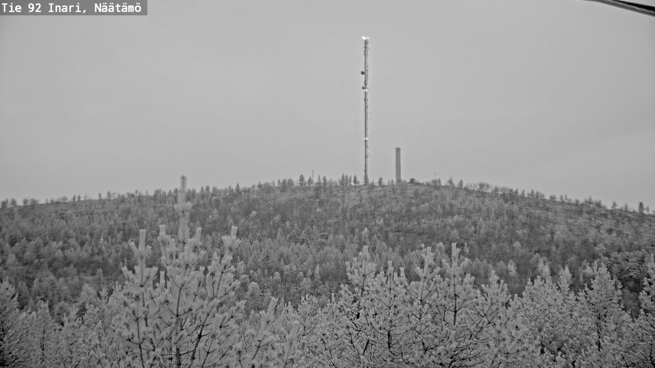 Kelikamerat Kuva Tie 92 Inari, Näätämö, Inari, Lappi