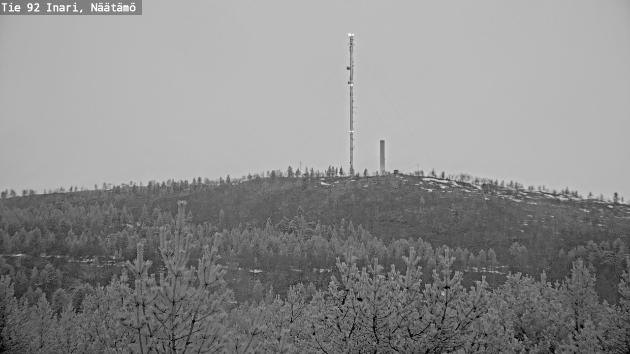 Kelikamerat Kuva Tie 92 Inari, Näätämö, Inari, Lappi