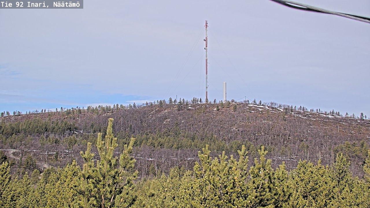 Kelikamerat Kuva Tie 92 Inari, Näätämö, Inari, Lappi