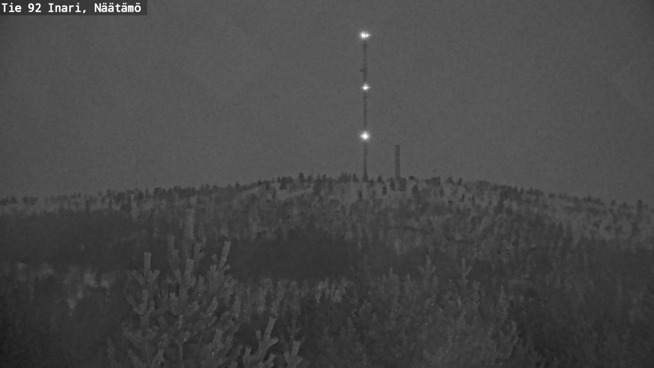 Kelikamerat Kuva Tie 92 Inari, Näätämö, Inari, Lappi