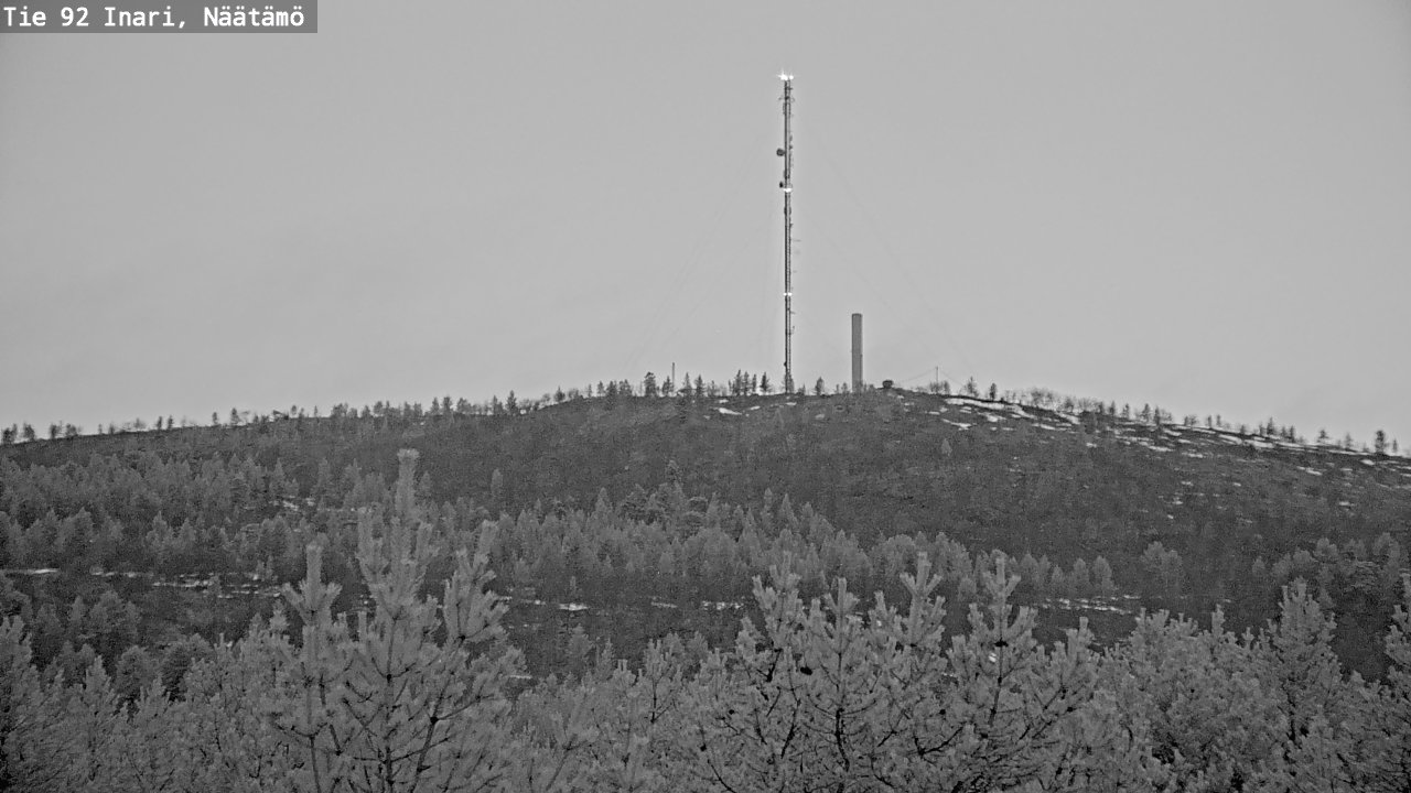Kelikamerat Kuva Tie 92 Inari, Näätämö, Inari, Lappi