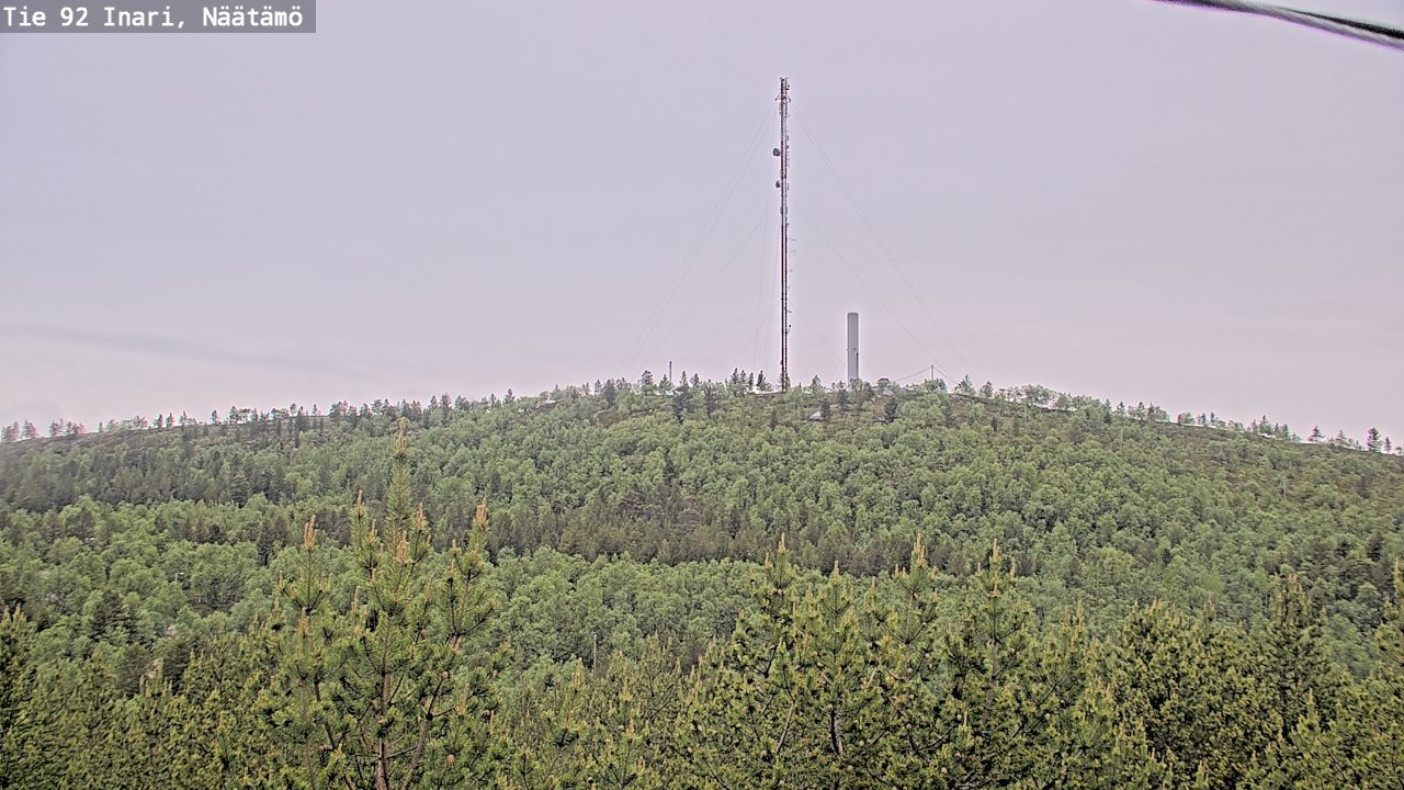 Kelikamerat Kuva Tie 92 Inari, Näätämö, Inari, Lappi