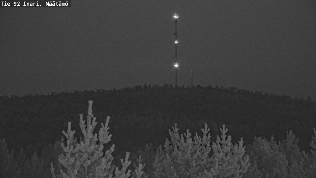 Kelikamerat Kuva Tie 92 Inari, Näätämö, Inari, Lappi