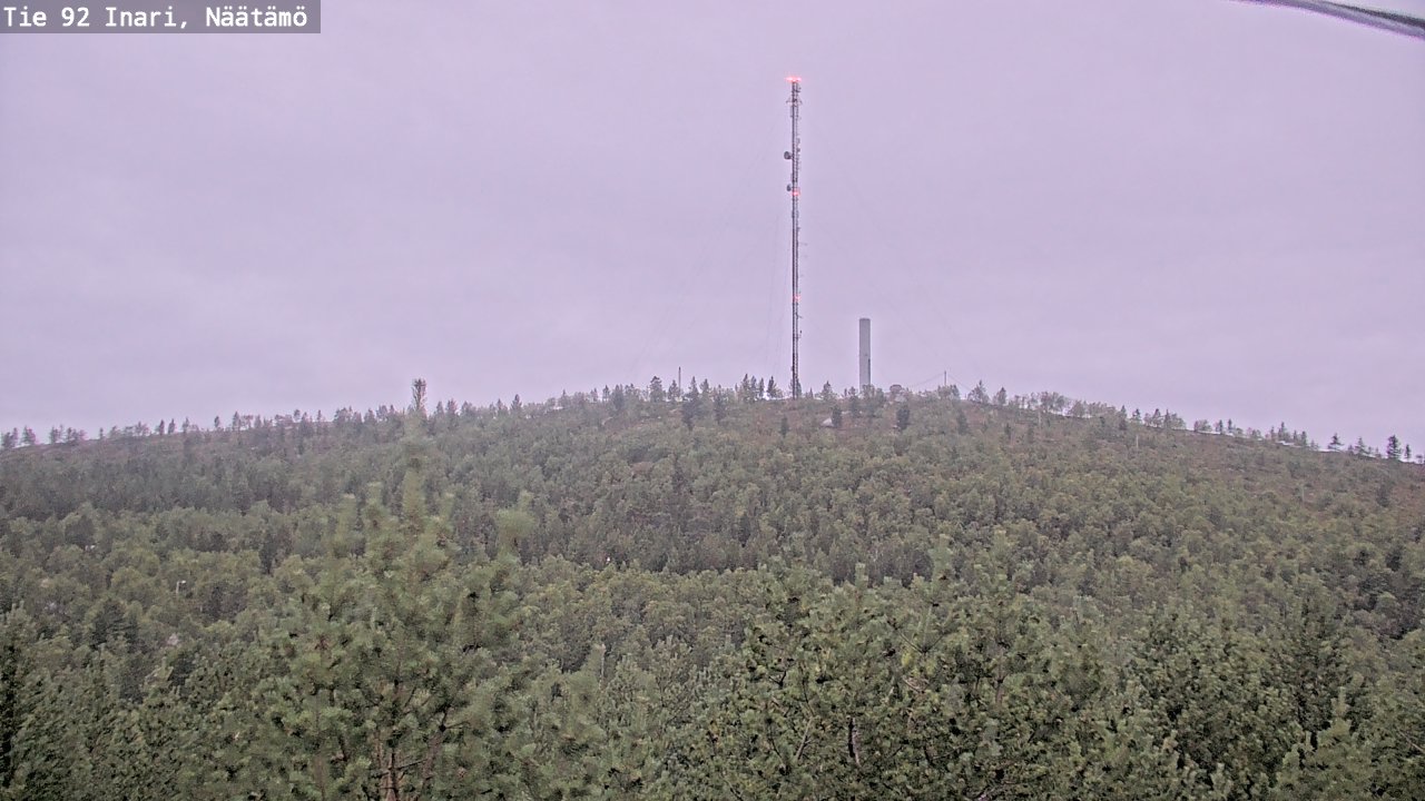 Kelikamerat Kuva Tie 92 Inari, Näätämö, Inari, Lappi