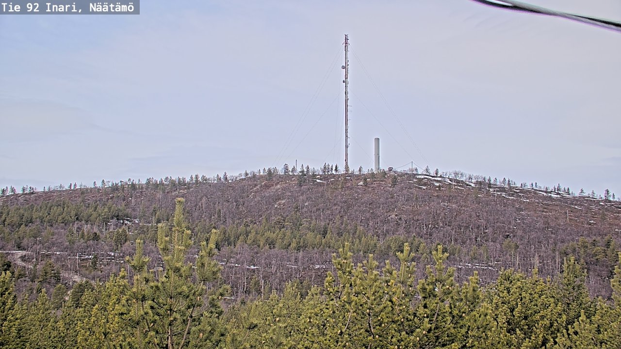 Kelikamerat Kuva Tie 92 Inari, Näätämö, Inari, Lappi
