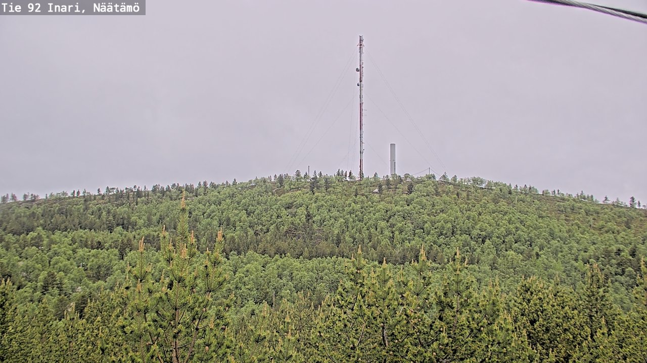 Kelikamerat Kuva Tie 92 Inari, Näätämö, Inari, Lappi