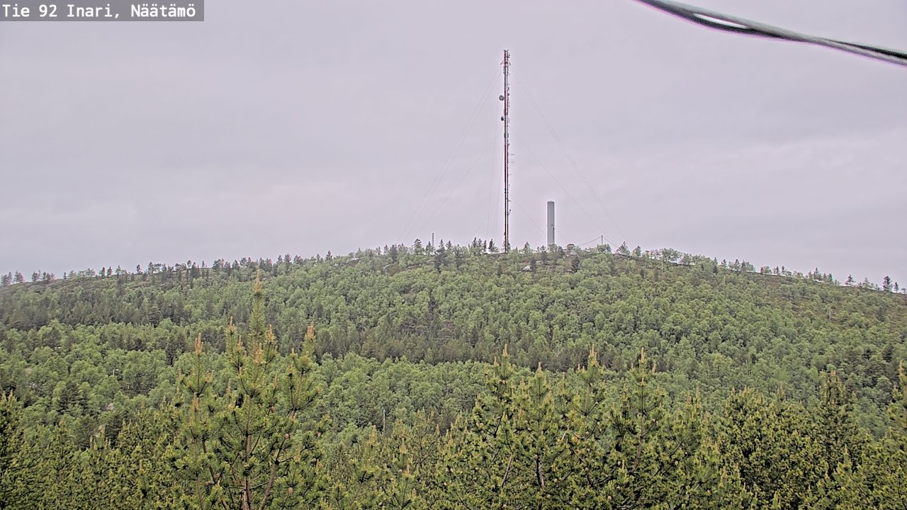 Kelikamerat Kuva Tie 92 Inari, Näätämö, Inari, Lappi