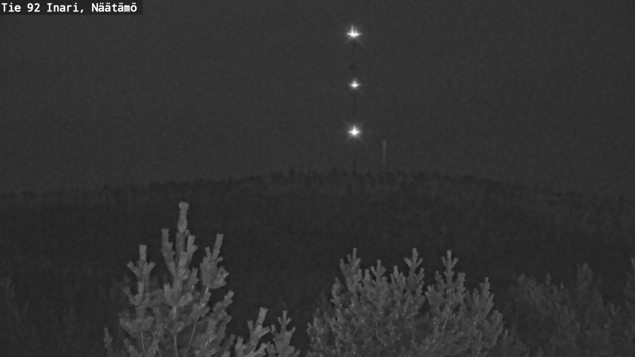 Kelikamerat Kuva Tie 92 Inari, Näätämö, Inari, Lappi