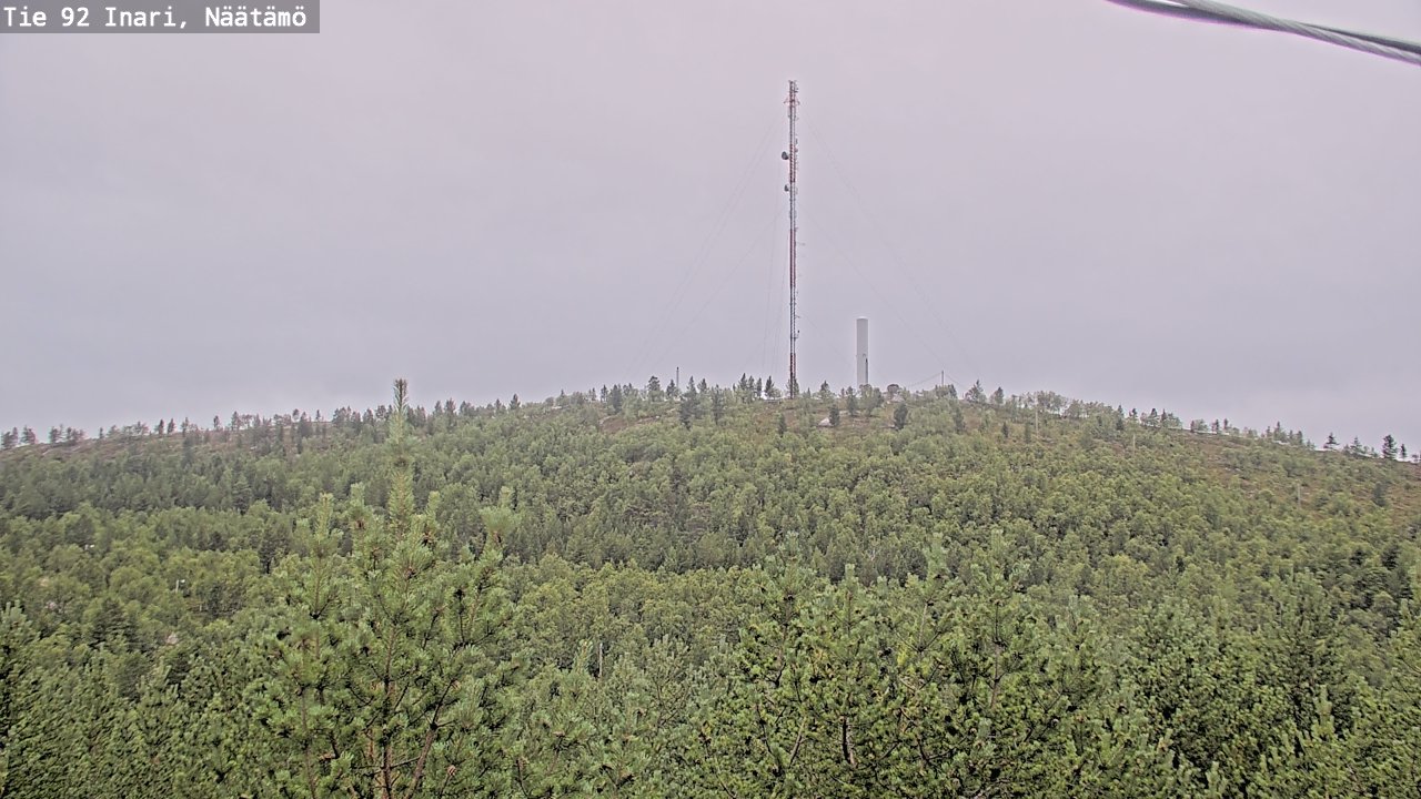 Kelikamerat Kuva Tie 92 Inari, Näätämö, Inari, Lappi