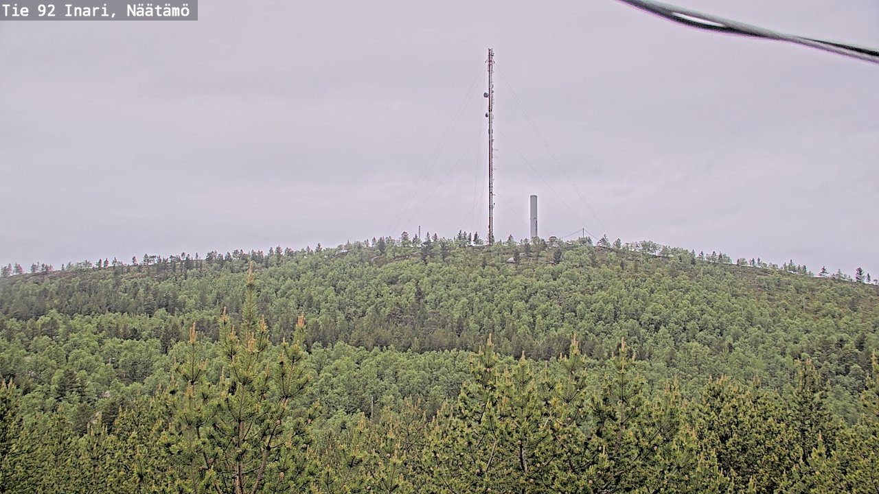 Kelikamerat Kuva Tie 92 Inari, Näätämö, Inari, Lappi