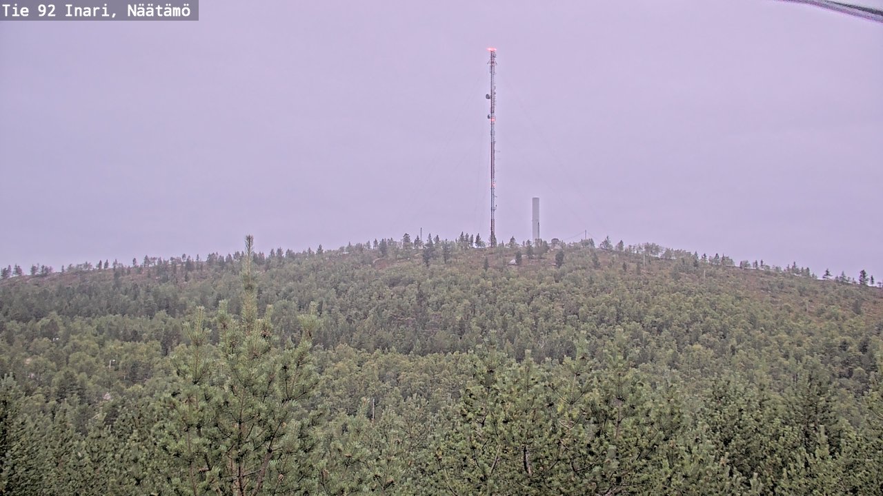 Kelikamerat Kuva Tie 92 Inari, Näätämö, Inari, Lappi