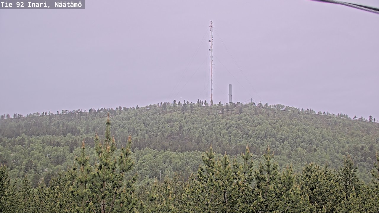 Kelikamerat Kuva Tie 92 Inari, Näätämö, Inari, Lappi