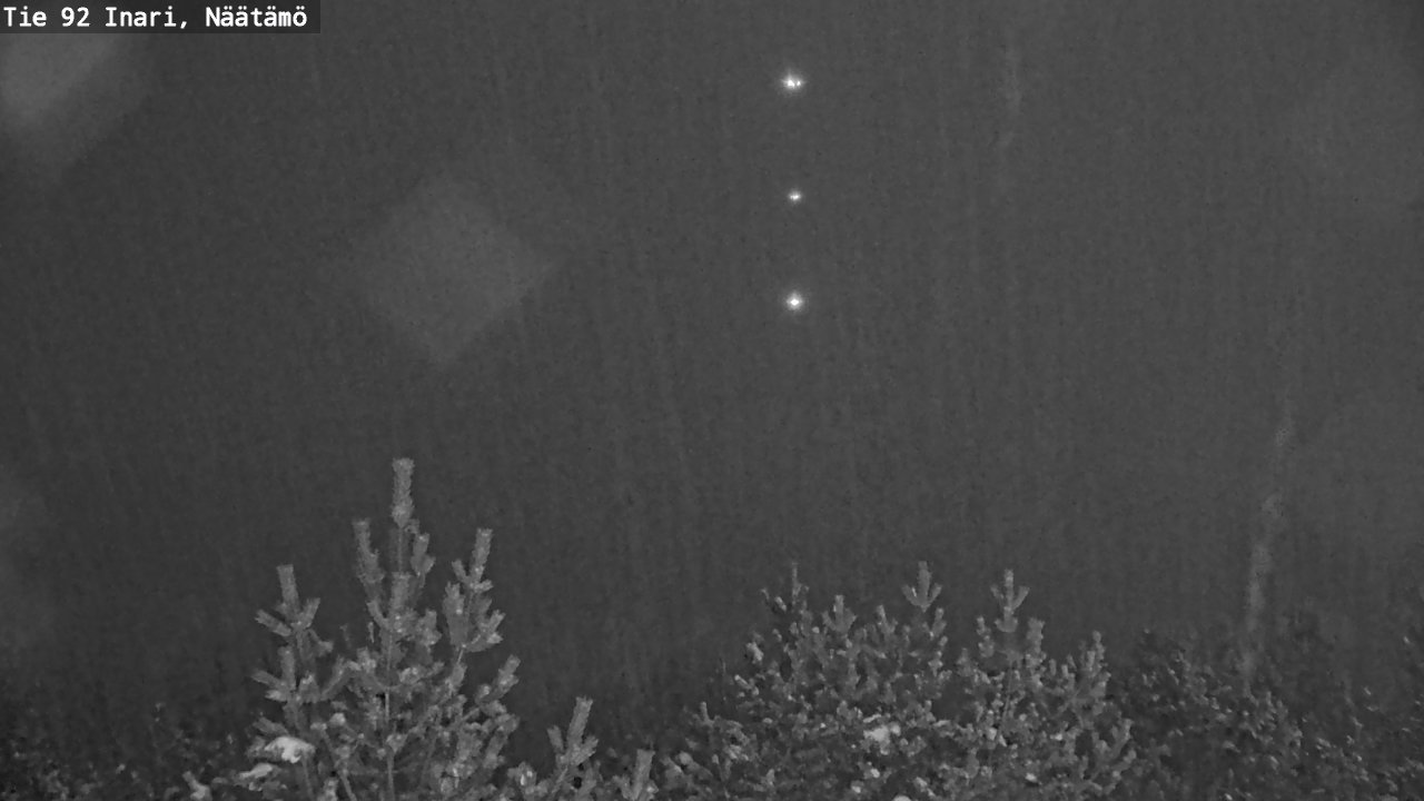 Weather Camera Image Väg 92 Enare, Näätämö, Inari, Lappi