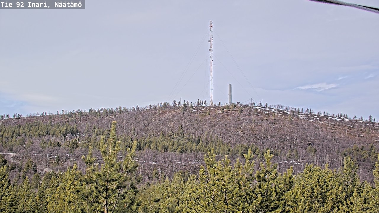 Kelikamerat Kuva Tie 92 Inari, Näätämö, Inari, Lappi
