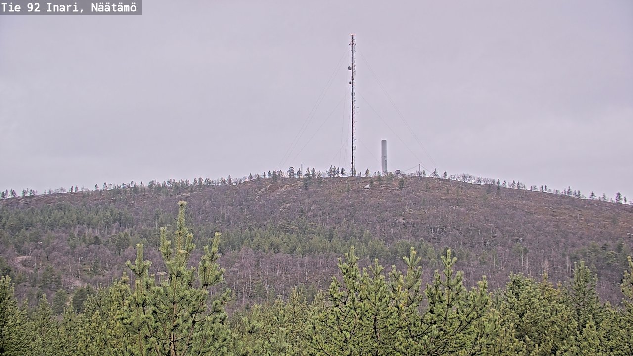 Kelikamerat Kuva Tie 92 Inari, Näätämö, Inari, Lappi