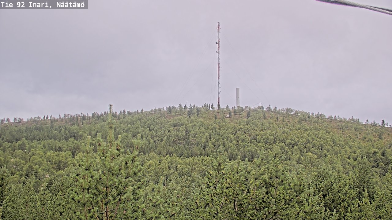 Kelikamerat Kuva Tie 92 Inari, Näätämö, Inari, Lappi