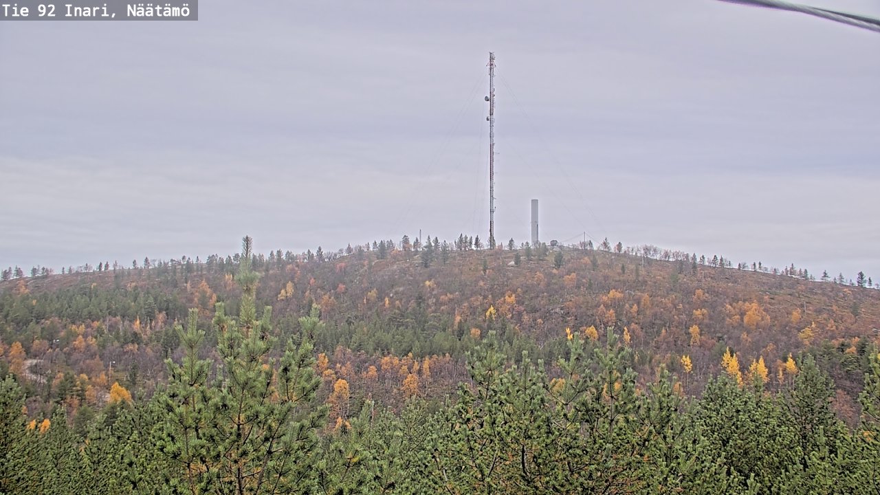 Kelikamerat Kuva Tie 92 Inari, Näätämö, Inari, Lappi