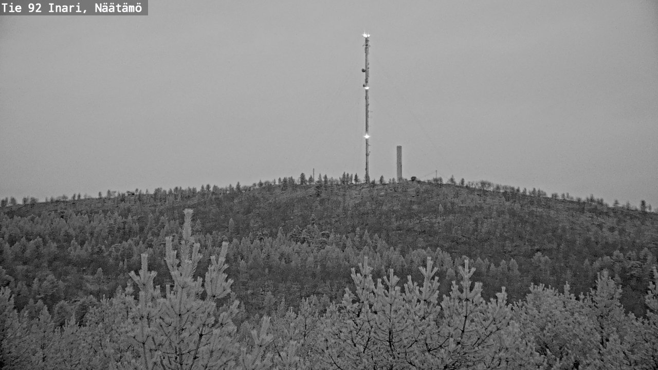 Kelikamerat Kuva Tie 92 Inari, Näätämö, Inari, Lappi