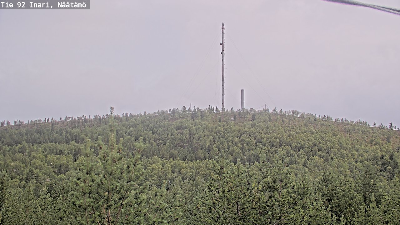 Kelikamerat Kuva Tie 92 Inari, Näätämö, Inari, Lappi