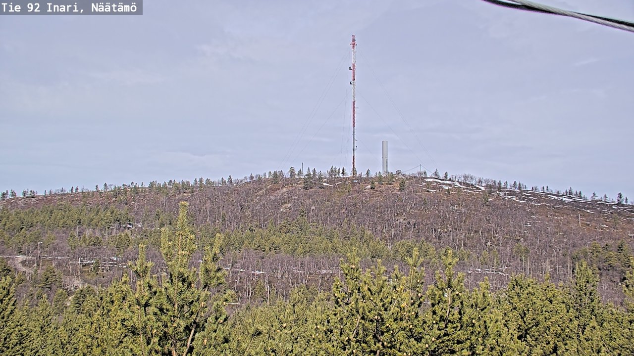 Kelikamerat Kuva Tie 92 Inari, Näätämö, Inari, Lappi