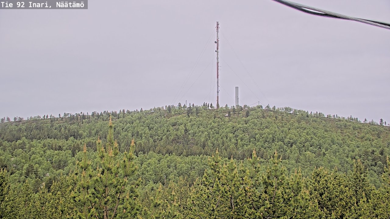 Kelikamerat Kuva Tie 92 Inari, Näätämö, Inari, Lappi