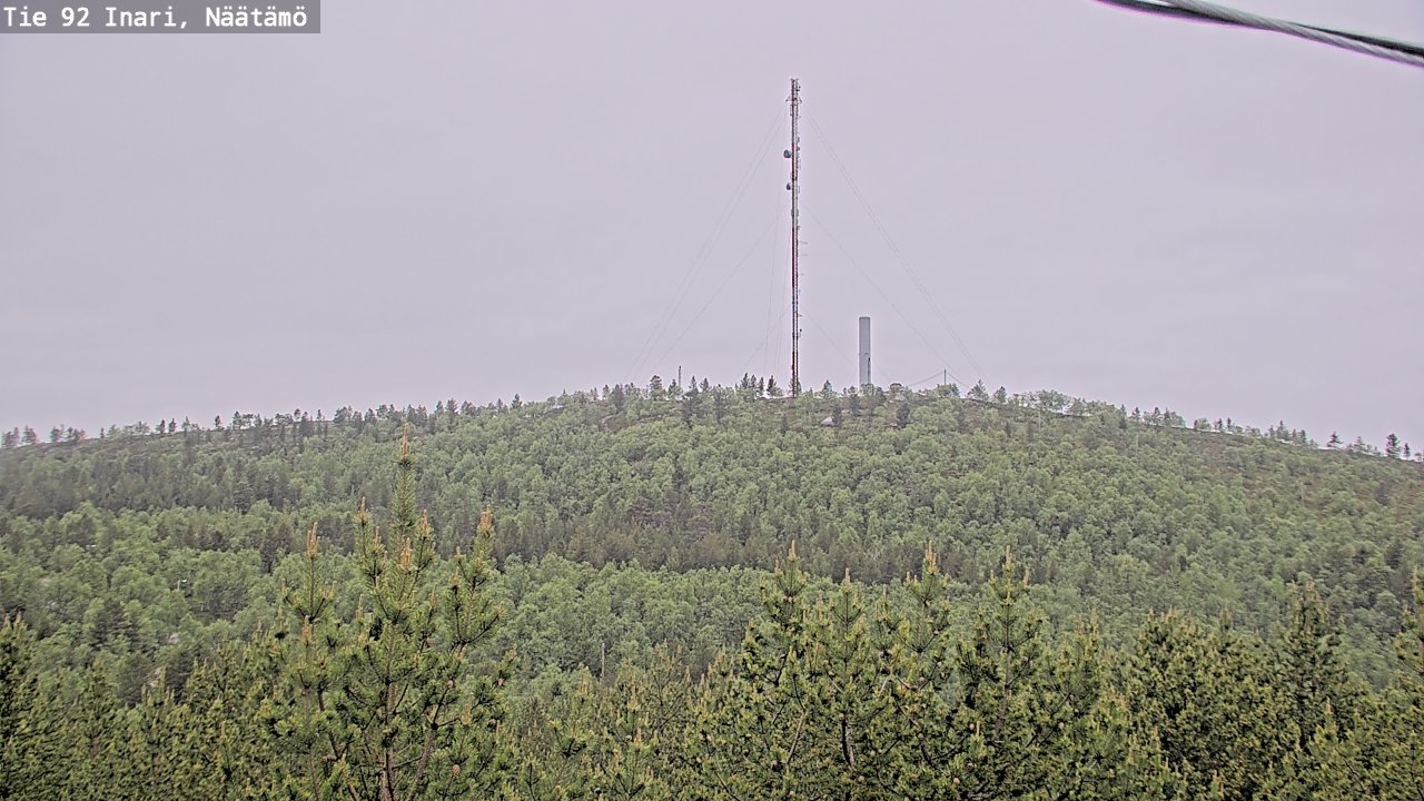 Kelikamerat Kuva Tie 92 Inari, Näätämö, Inari, Lappi