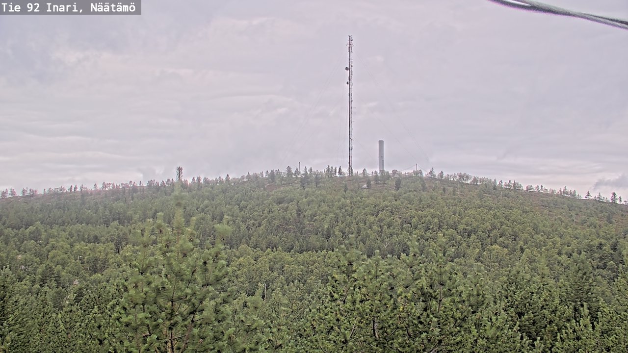 Kelikamerat Kuva Tie 92 Inari, Näätämö, Inari, Lappi