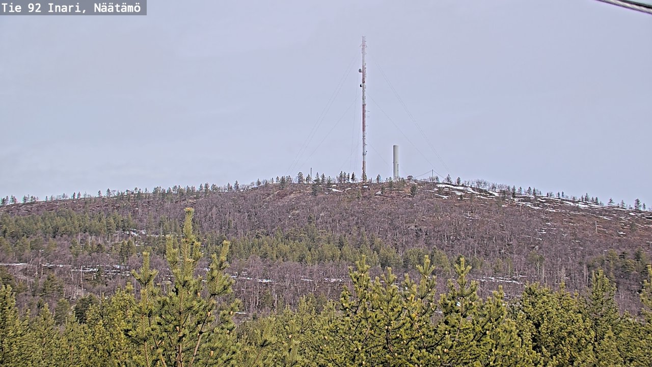 Kelikamerat Kuva Tie 92 Inari, Näätämö, Inari, Lappi