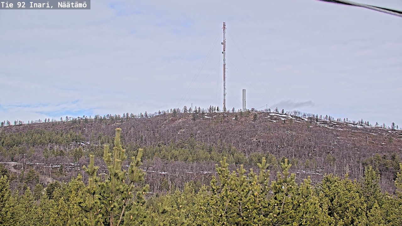 Kelikamerat Kuva Tie 92 Inari, Näätämö, Inari, Lappi