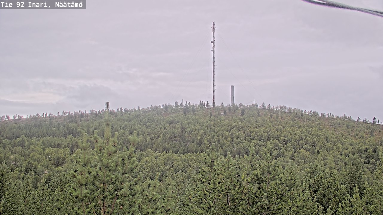 Kelikamerat Kuva Tie 92 Inari, Näätämö, Inari, Lappi