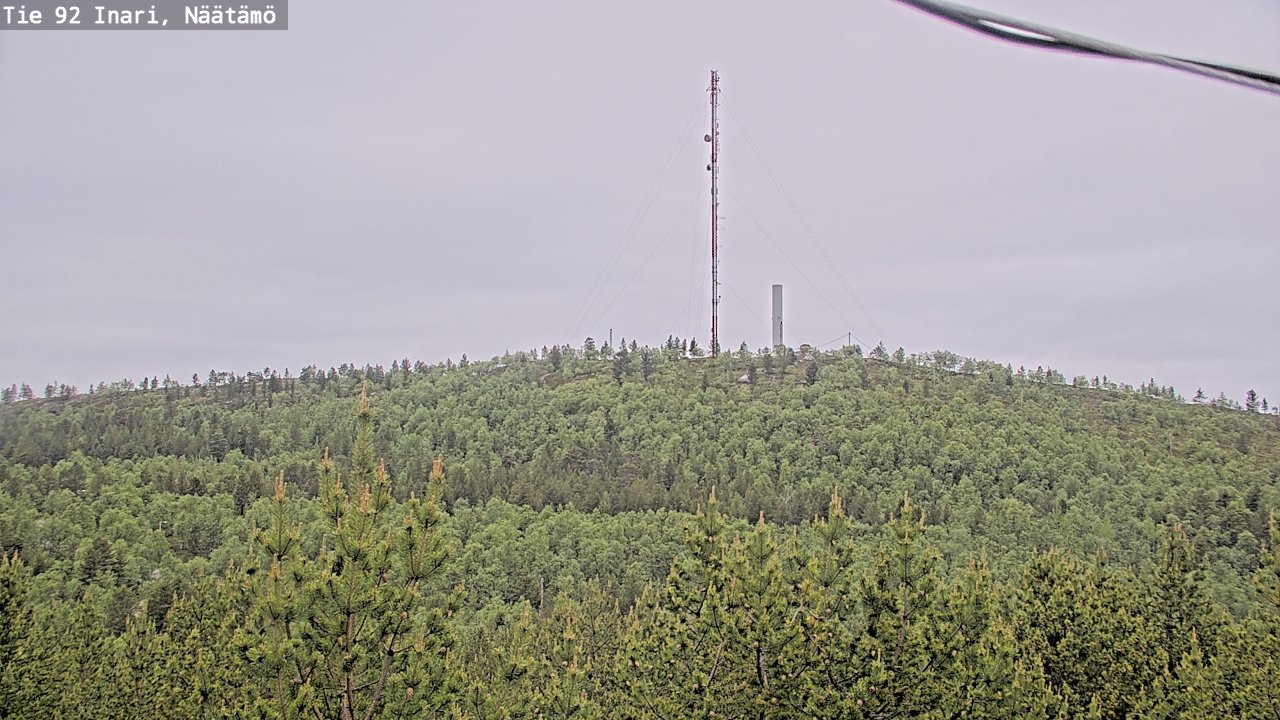 Kelikamerat Kuva Tie 92 Inari, Näätämö, Inari, Lappi